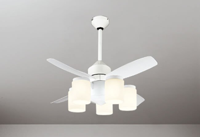 WF499 + WF493LD / WF493ND + WF591 ODELIC(オーデリック)製シーリングファンライト【生産終了品】