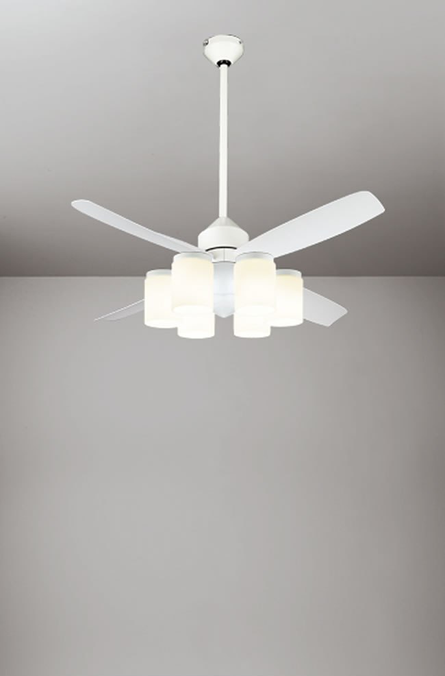 WF492 + WF494LD / WF494ND + WF592 ODELIC(オーデリック)製シーリングファンライト【生産終了品】