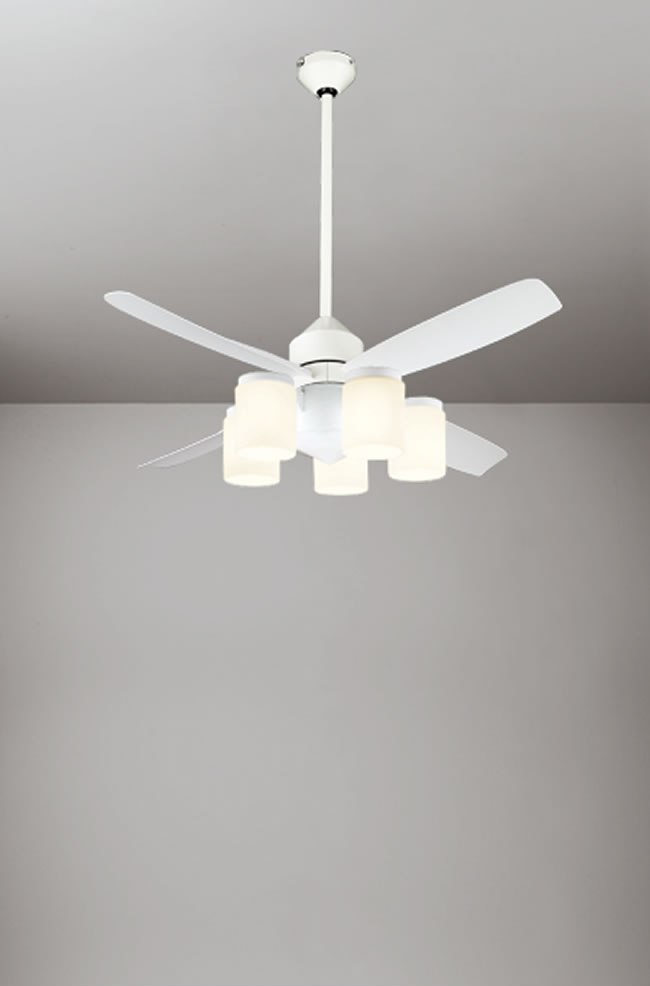 WF492 + WF493LD / WF493ND + WF592 ODELIC(オーデリック)製シーリングファンライト【生産終了品】