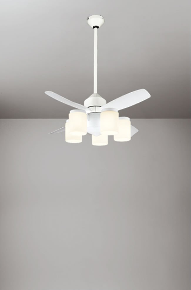 WF499 + WF493LD / WF493ND + WF592 ODELIC(オーデリック)製シーリングファンライト【生産終了品】