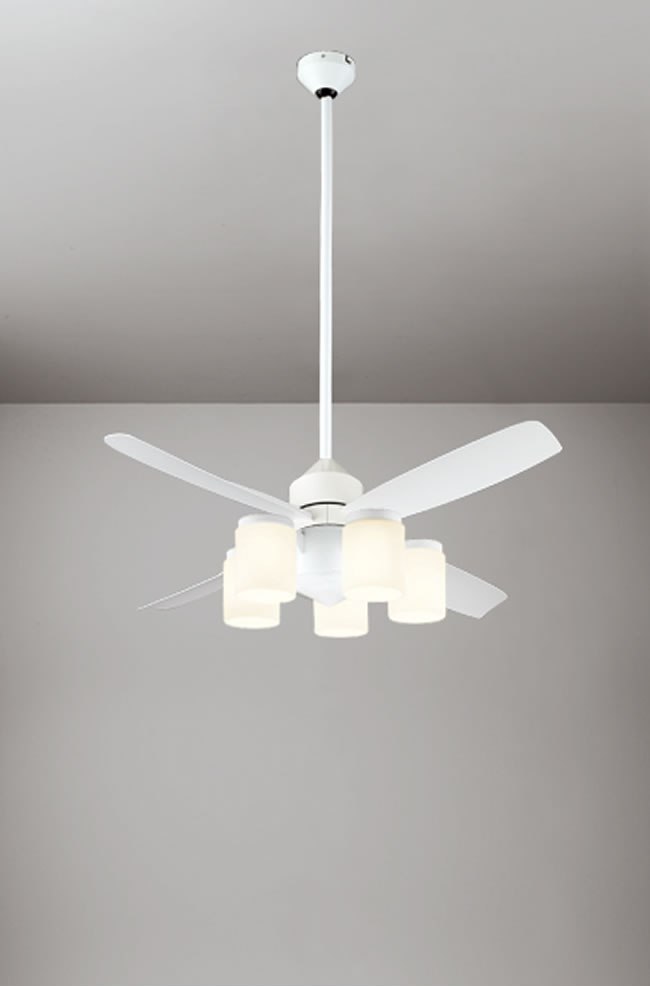 WF492 + WF493LD / WF493ND + WF593 ODELIC(オーデリック)製シーリングファンライト【生産終了品】