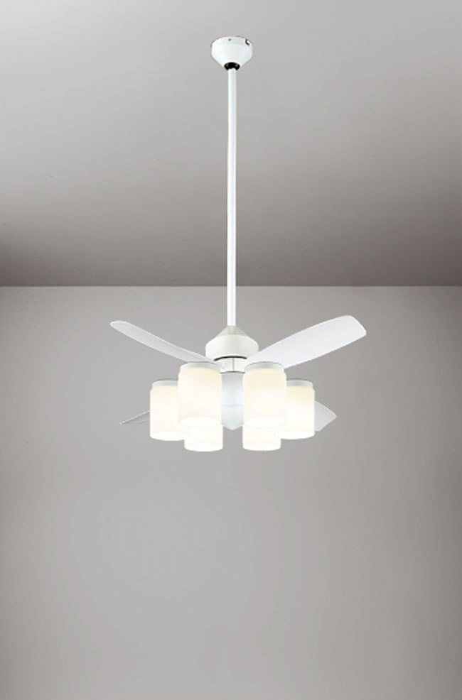 WF499 + WF494LD / WF494ND + WF593 ODELIC(オーデリック)製シーリングファンライト【生産終了品】