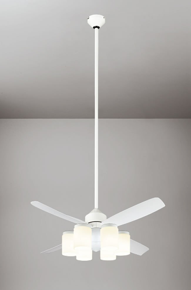 WF492 + WF494LD / WF494ND + WF594 ODELIC(オーデリック)製シーリングファンライト【生産終了品】