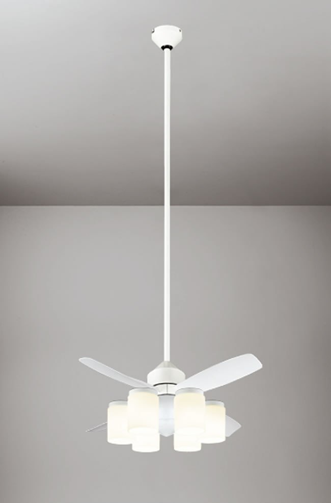 WF499 + WF494LD / WF494ND + WF594 ODELIC(オーデリック)製シーリングファンライト【生産終了品】