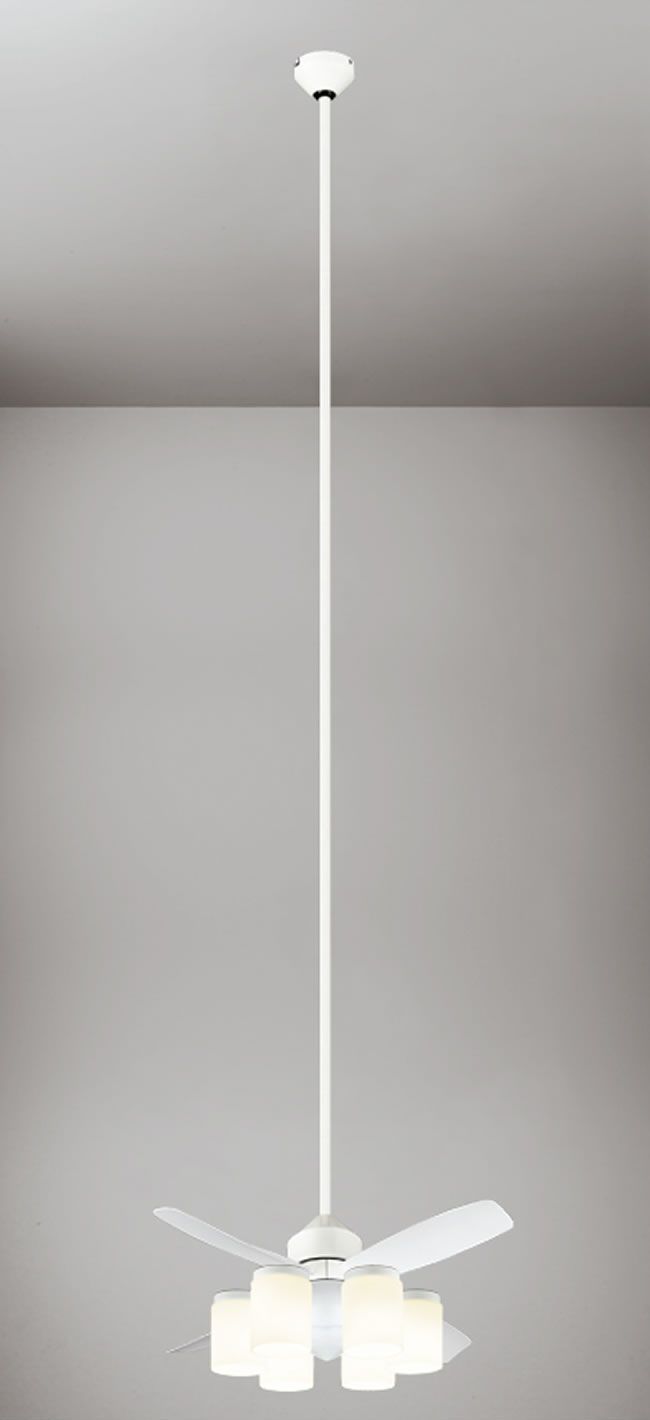 WF499 + WF494LD / WF494ND + WF596 ODELIC(オーデリック)製シーリングファンライト【生産終了品】