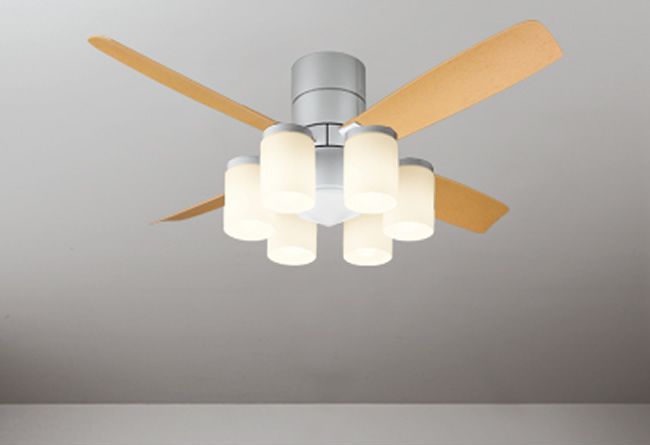 WF711 + WF716L / WF716N ODELIC(オーデリック)製シーリングファンライト【生産終了品】