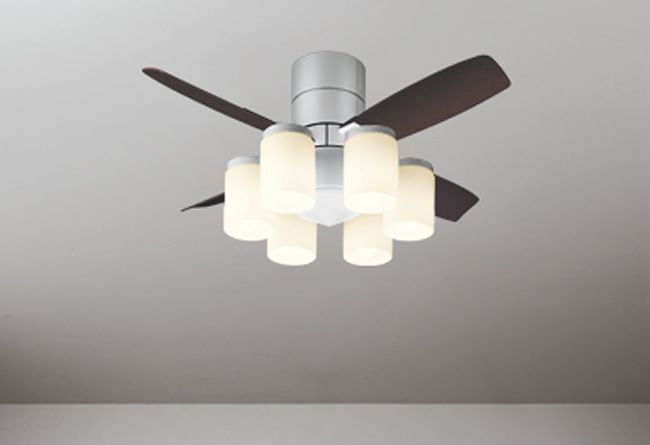 WF718 + WF716L / WF716N ODELIC(オーデリック)製シーリングファンライト【生産終了品】