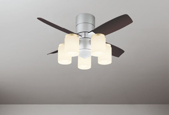 WF718 + WF715L / WF715N ODELIC(オーデリック)製シーリングファンライト【生産終了品】