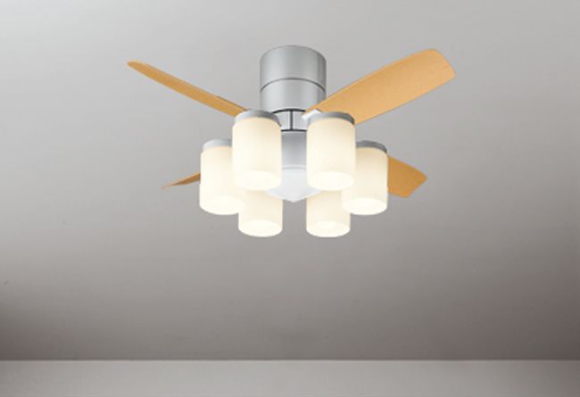 WF709 + WF716L / WF716N ODELIC(オーデリック)製シーリングファンライト【生産終了品】