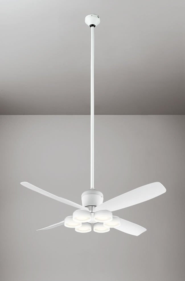 WF813 + WF823LR / WF823NR + WF734,高演色LED [R15]  ODELIC(オーデリック)製シーリングファンライト【生産終了品】