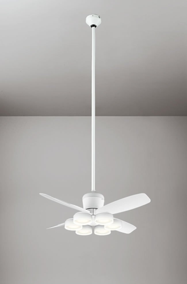 WF811 + WF823LR / WF823NR + WF734,高演色LED [R15]  ODELIC(オーデリック)製シーリングファンライト【生産終了品】