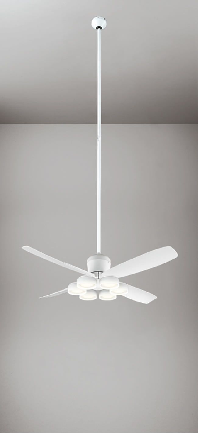 WF813 + WF823LR / WF823NR + WF735,高演色LED [R15]  ODELIC(オーデリック)製シーリングファンライト【生産終了品】