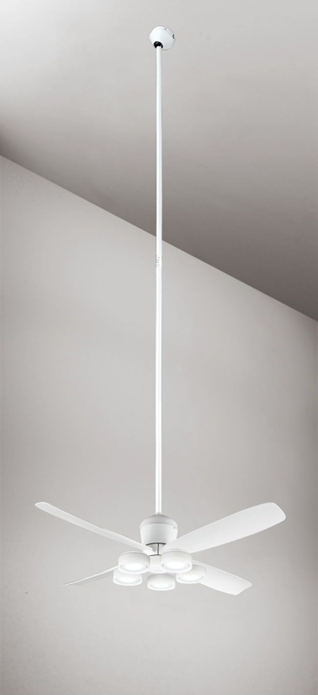 WF813 + WF822LR / WF822NR + WF736,高演色LED [R15] ODELIC(オーデリック)製シーリングファンライト【生産終了品】