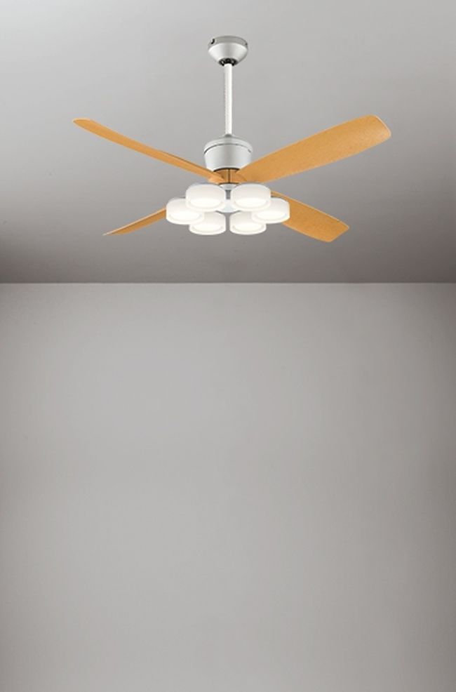 WF081P1(080#+911#) + WF066LR / WF066NR + WF611P1,高演色LED [R15] ODELIC(オーデリック)製シーリングファンライト【生産終了品】