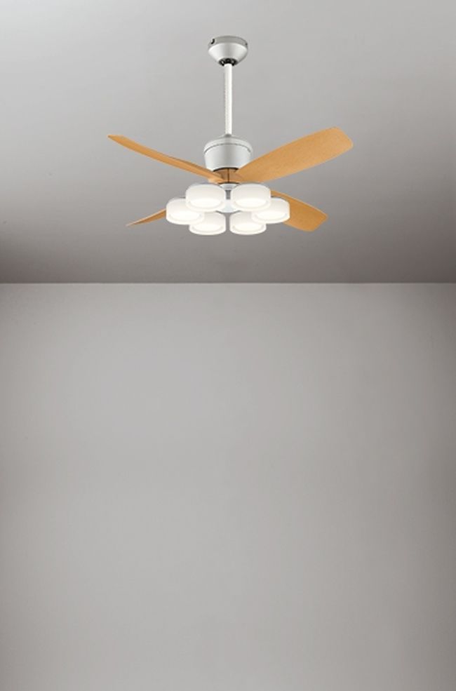 WF091P1(090#+921#) + WF066LR / WF066NR + WF611P1,高演色LED [R15] ODELIC(オーデリック)製シーリングファンライト【生産終了品】