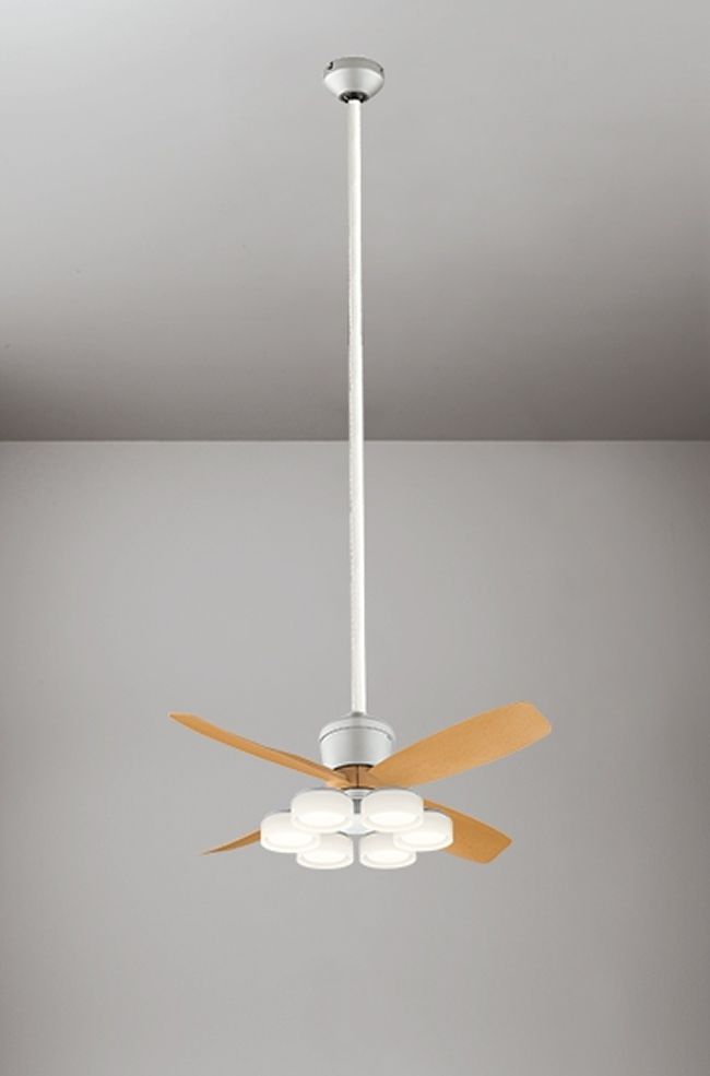 WF091P1(090#+921#) + WF066LR / WF066NR + WF614P1,高演色LED [R15] ODELIC(オーデリック)製シーリングファンライト【生産終了品】