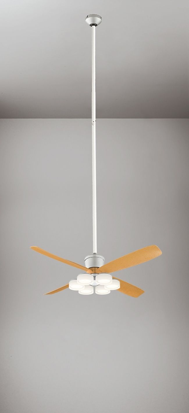 WF081P1(080#+911#) + WF066LR / WF066NR + WF615P1,高演色LED [R15] ODELIC(オーデリック)製シーリングファンライト【生産終了品】