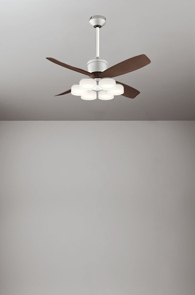 WF090P1(090#+920#) + WF066LR / WF066NR + WF611P1,高演色LED [R15] ODELIC(オーデリック)製シーリングファンライト【生産終了品】