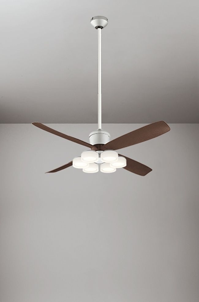 WF080P1(080#+910#) + WF066LR / WF066NR + WF613P1,高演色LED [R15] ODELIC(オーデリック)製シーリングファンライト【生産終了品】