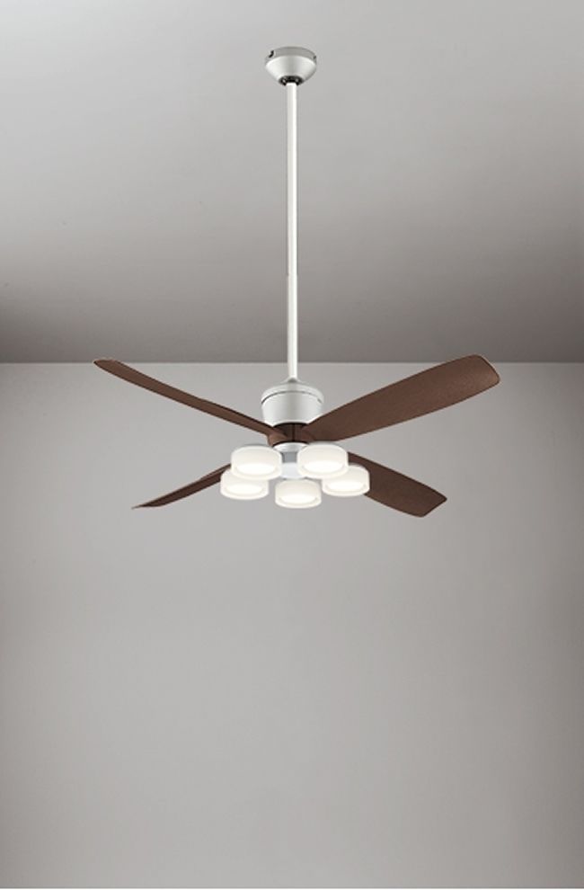 WF080(080#+910#) + WF065LR / WF065NR + WF613,高演色LED [R15] ODELIC(オーデリック)製シーリングファンライト【生産終了品】