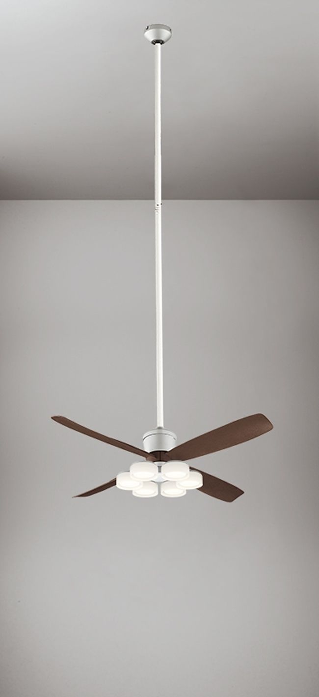 WF080P1(080#+910#) + WF066LR / WF066NR + WF615P1,高演色LED [R15] ODELIC(オーデリック)製シーリングファンライト【生産終了品】