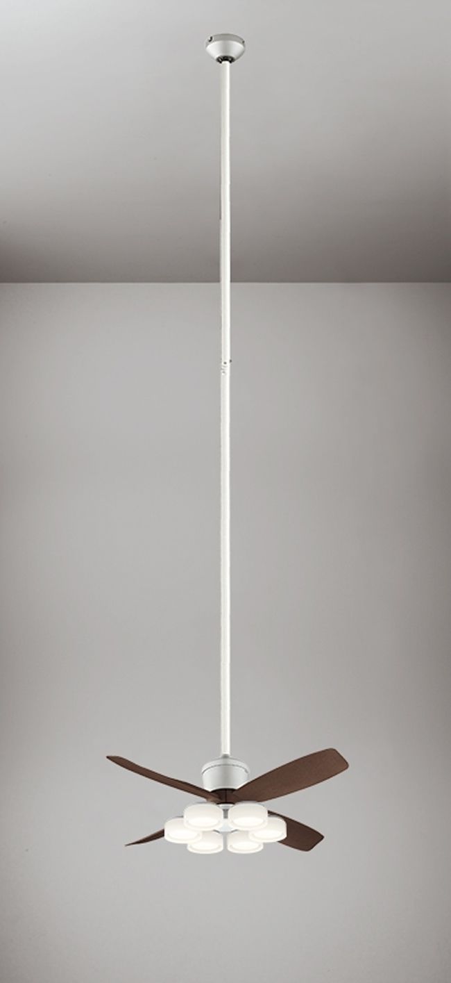 WF090(090#+920#) + WF066LR / WF066NR + WF616,高演色LED [R15] ODELIC(オーデリック)製シーリングファンライト【生産終了品】