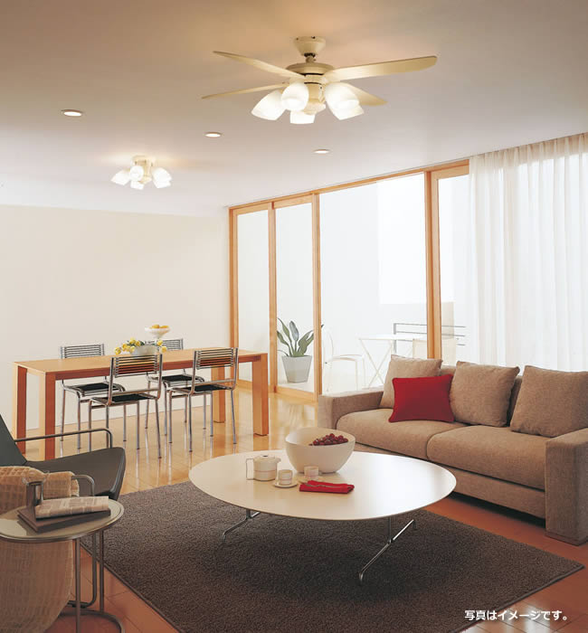 WF801 + WF804L / WF804N ODELIC(オーデリック)製シーリングファンライト【生産終了品】