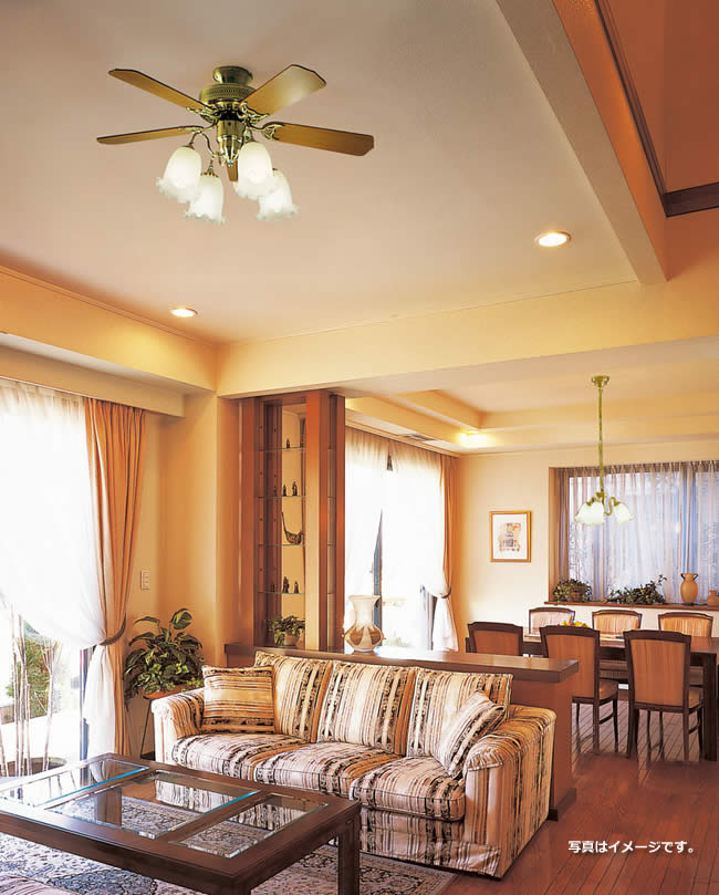 WF683 + WF687L / WF687N ODELIC(オーデリック)製シーリングファンライト【生産終了品】