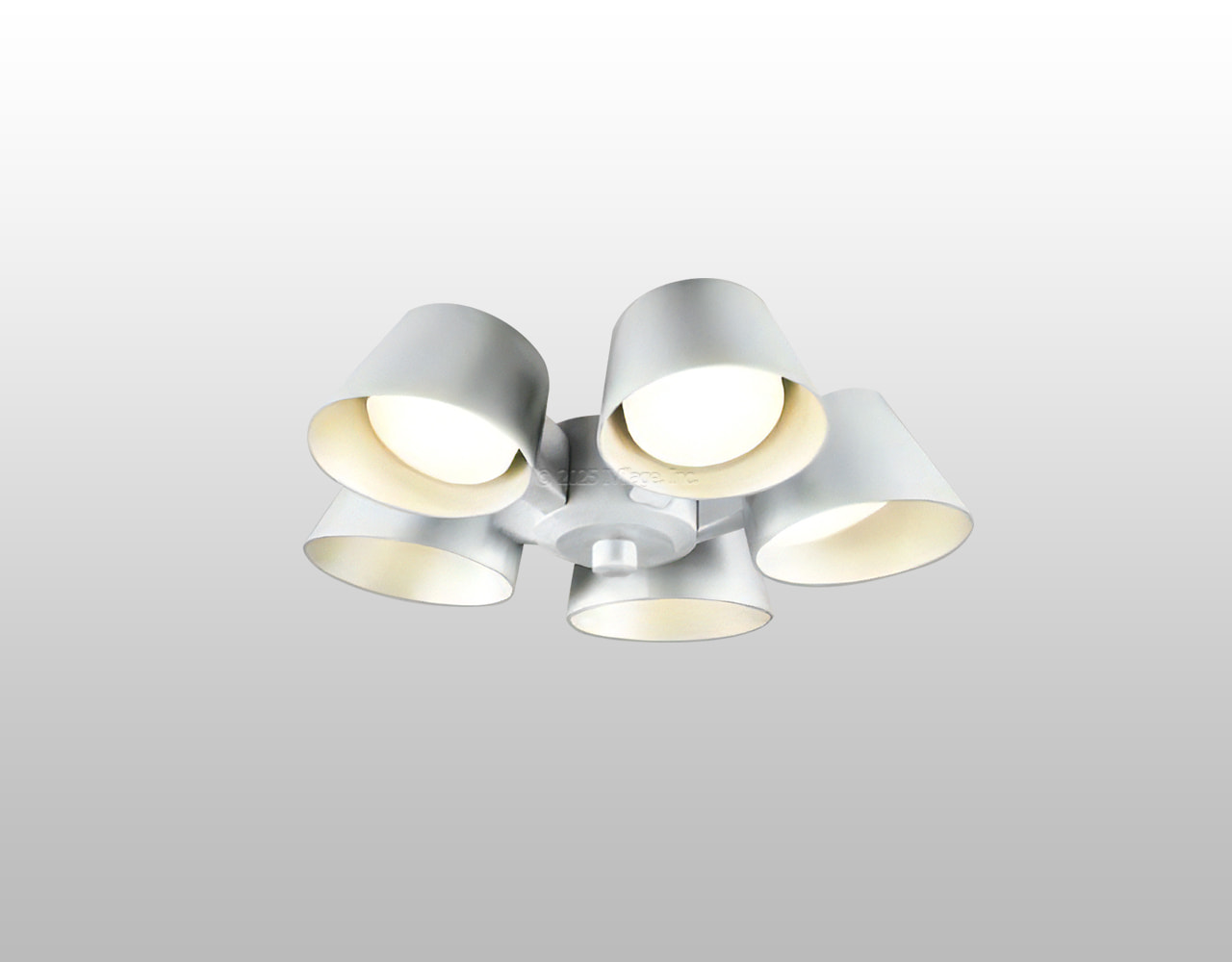 WF229LR / WF229NR / WF229WR,5灯灯具単体 高演色LED [R15]  ODELIC(オーデリック)製シーリングファン オプション単体