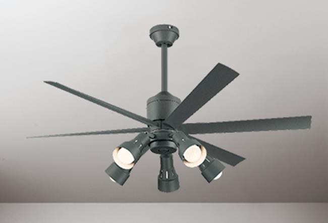 WF249 + WF280LC / WF280NC + WF737 ODELIC(オーデリック)製シーリングファンライト【生産終了品】