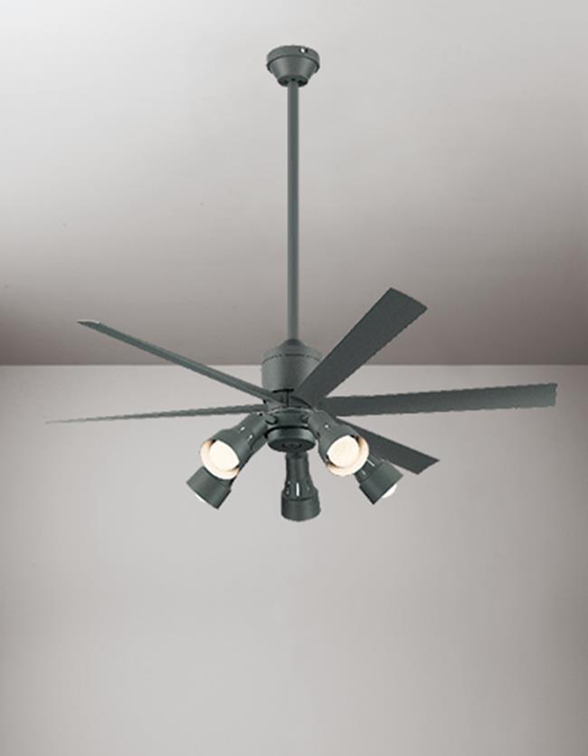 即日発送 大風量 傾斜対応 LED 調光・光色切替(電球色-昼白色) 5灯 高演色LED [R15] オーデリック製シーリングファン ライト【OLB106】｜<公式>シーリングファン・ライト通販専門店 | ファズー【品揃え日本一】WF249 + WF280PR + WF739