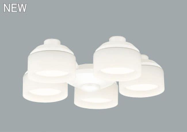 WF265LD / WF265ND,5灯灯具単体 ODELIC(オーデリック)製シーリングファン オプション単体【生産終了品】