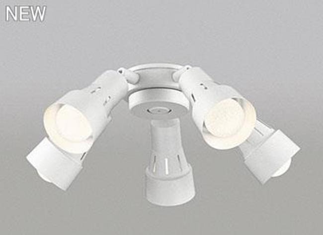 WF278LC / WF278NC,5灯灯具単体 ODELIC(オーデリック)製シーリングファン オプション単体【生産終了品】