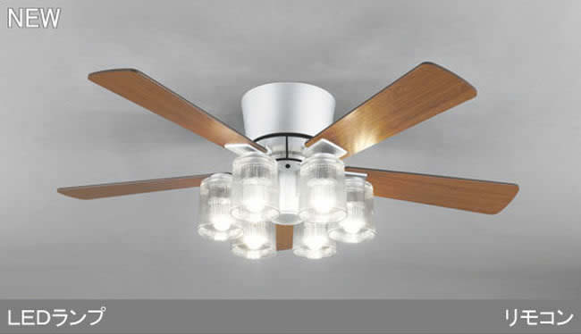 WF509LD / WF509ND ODELIC(オーデリック)製シーリングファンライト【生産終了品】