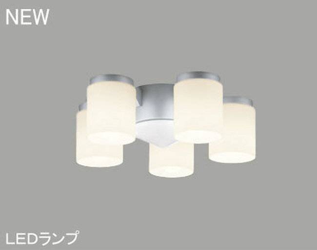 WF715LD / WF715ND,オーデリック製5灯灯具単体 ODELIC(オーデリック)製シーリングファン オプション単体【生産終了品】