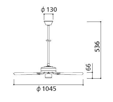 WF774 + WF873 ODELIC(オーデリック)製シーリングファン【生産終了品】