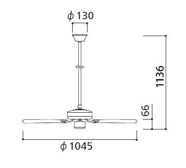 WF774 + WF879 ODELIC(オーデリック)製シーリングファン【生産終了品】