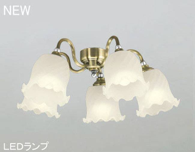 WF781LD / WF781ND,5灯灯具単体 ODELIC(オーデリック)製シーリングファン オプション単体【生産終了品】