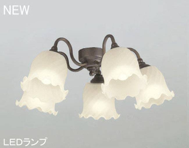 WF791LD / WF791ND,5灯灯具単体 ODELIC(オーデリック)製シーリングファン オプション単体【生産終了品】