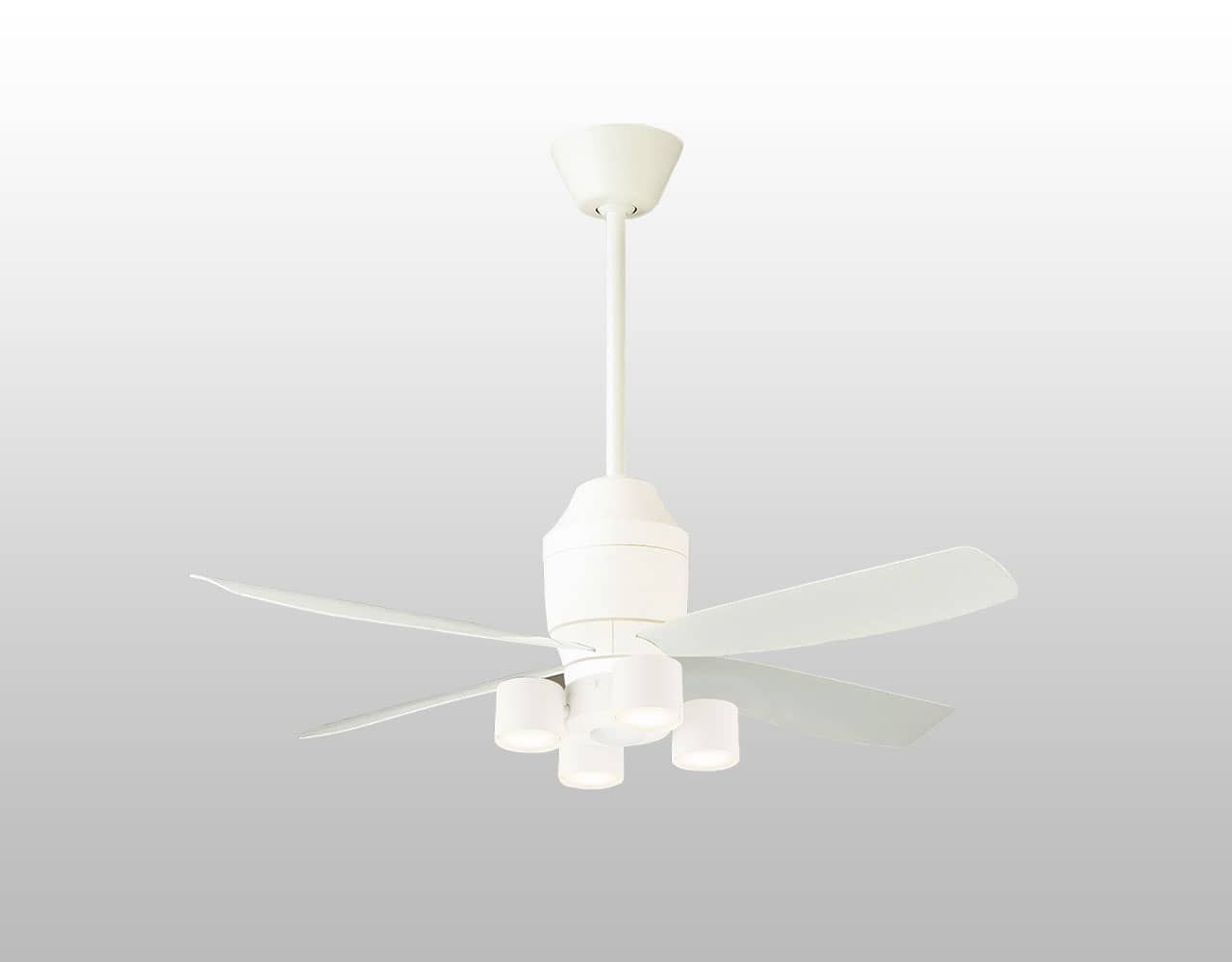 大風量 傾斜対応 LED 電球色/温白色/昼白色 4灯 軽量 クラス700[拡散