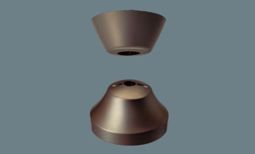 SPK073,150cm延長パイプ単体 Panasonic(パナソニック)製シーリングファン オプション単体