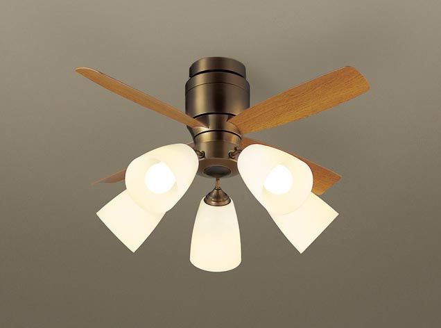 XS78053KC/SP7078 + SPE5553KCE Panasonic(パナソニック)製シーリングファンライト【生産終了品】