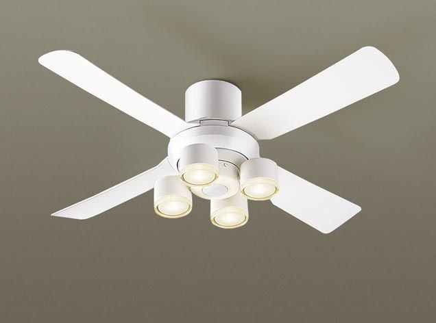 XS80010K/SP7080 + SPL5410KLE1 Panasonic(パナソニック)製シーリングファンライト【生産終了品】