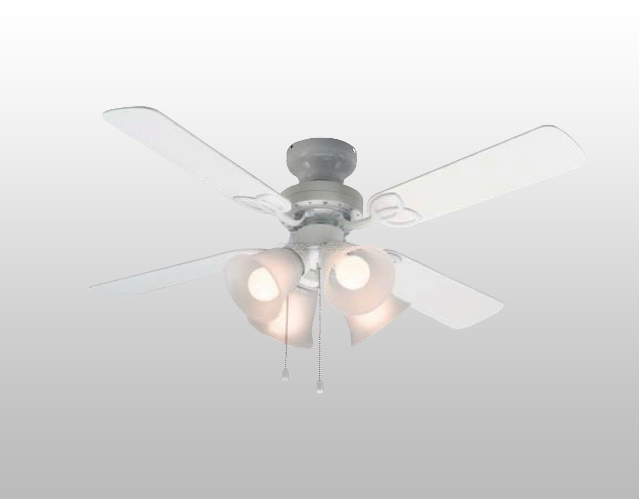 TKM42WW4LKLEZ2 大風量 LED 電球色 4灯 軽量 TOKYOMETAL(東京メタル工業)製シーリングファンライト