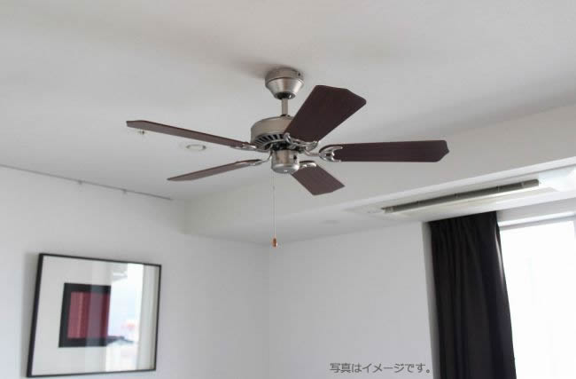 大風量 傾斜対応 軽量 東京メタル工業製シーリングファン【MAF003】
