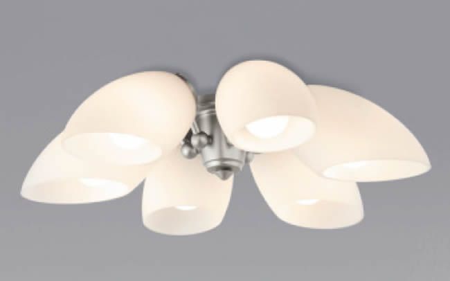 BFC60006Z,6灯灯具単体 TOSHIBA(東芝ライテック)製シーリングファン オプション単体【生産終了品】