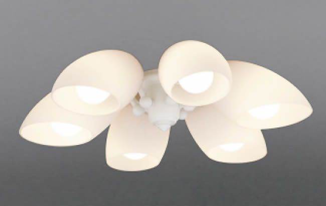 BFC60010Z,6灯灯具単体 TOSHIBA(東芝ライテック)製シーリングファン オプション単体【生産終了品】