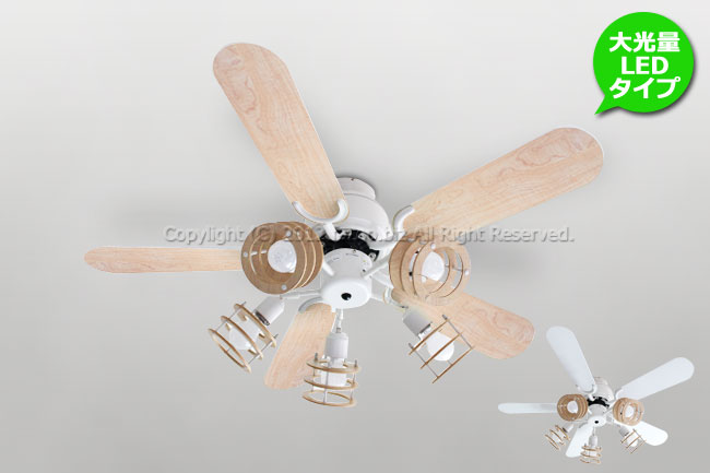 YCF-377IV + LD2602 / ND2602,Freely5 (フリーリィ) YOUWA(ユーワ)製シーリングファンライト【生産終了品】