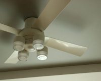 マンション 折り上げ天井 シーリングファン取り付け工事 タイムラプス動画