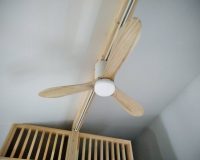 埼玉県飯能市 戸建て 阪和製シーリングファンライト ライティングレールへの取付工事